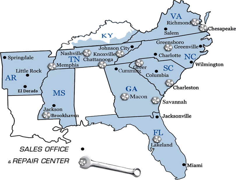 Tencarva Locations