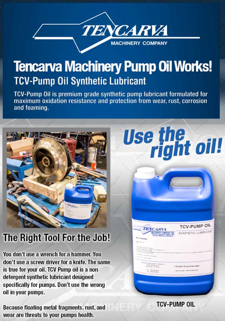 TCV-PUMP OIL