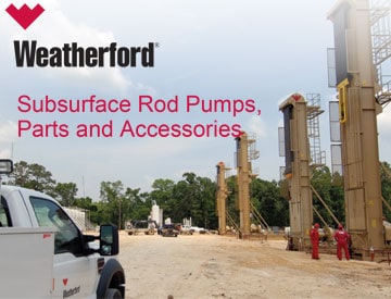 Weatherford subsurface rod pumps
